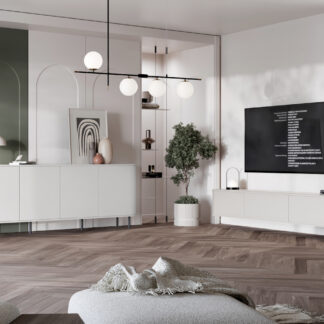 Nábytek do obývacího pokoje AZELIO 2 bílá