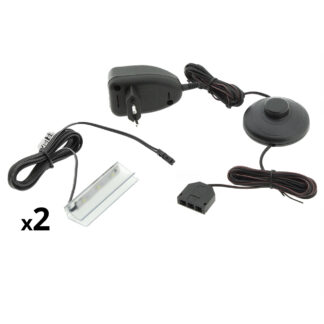 LED osvětlení 2 police - bílá