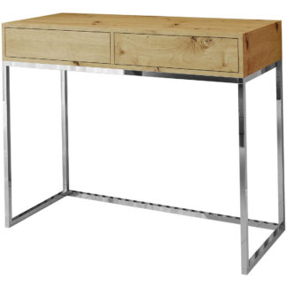 Toaletní stolek ALICANTE 100cm chrom / dub wotan