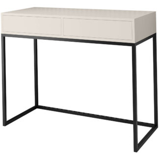 Toaletní stolek ALICANTE 100cm černá / kašmír