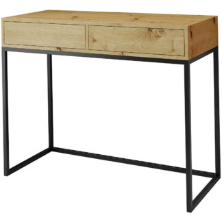 Toaletní stolek ALICANTE 80cm černá / dub wotan