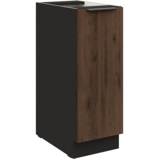 Skříňka dolní CARGO 30 SILVIA 13 černý / ořech okapi