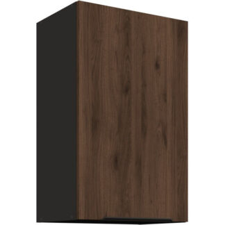 Skříňka horní 45 SILVIA 35 černý / ořech okapi