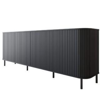 Komoda 4DN ZYLIO černá / černá