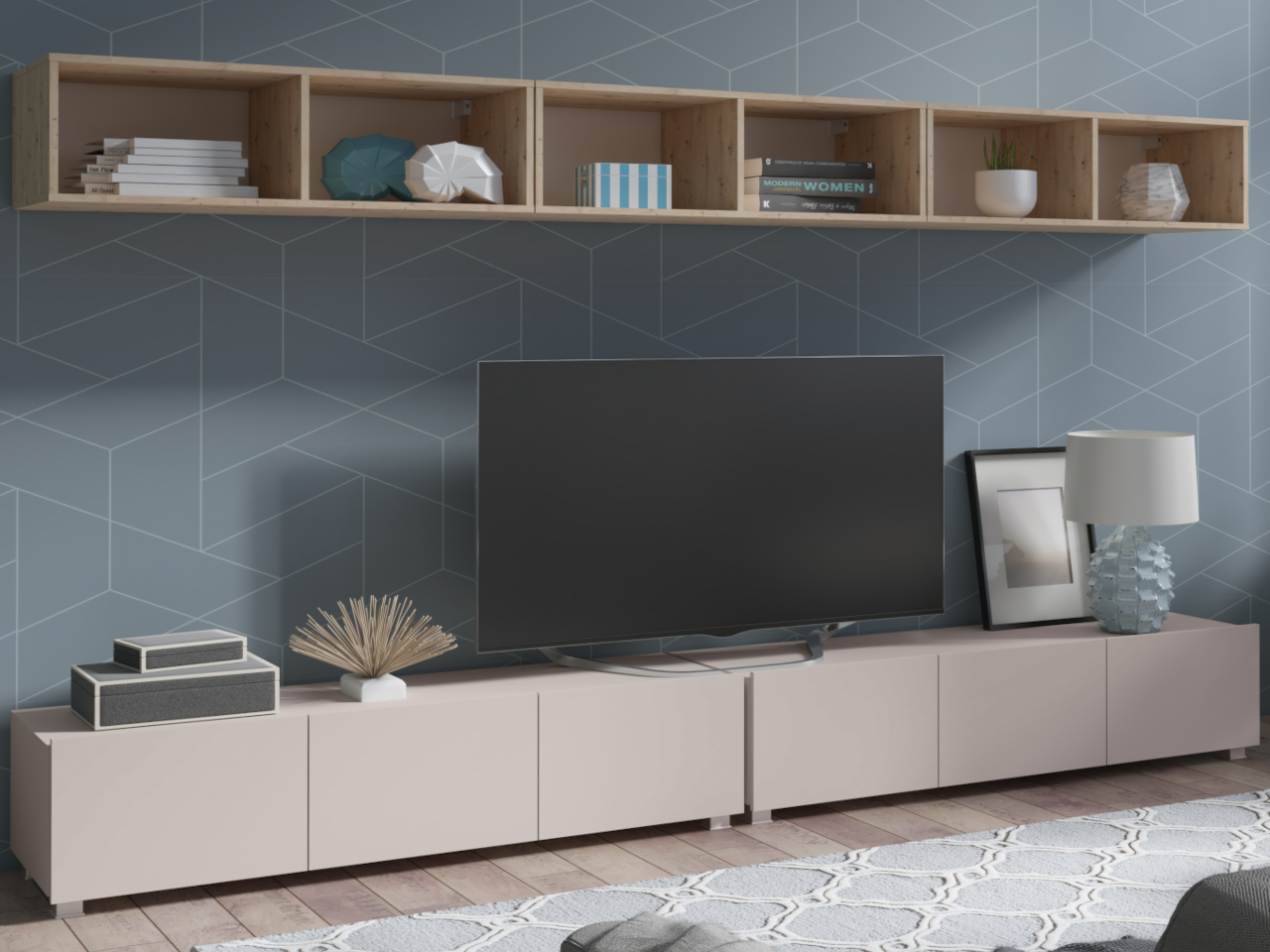 Nábytek do obýváku CALABRIA 33 kašmír