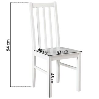 Černá kuchyňská židle DK10