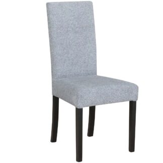 Šedá židle DK30 s černými nohami 37A
