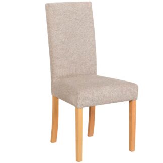 Béžová židle DK30 s nohami v barvě grandson 35A
