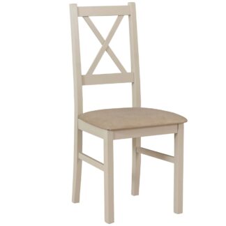 Židle v barvě kašmír DK17 s béžovou látkou 21A