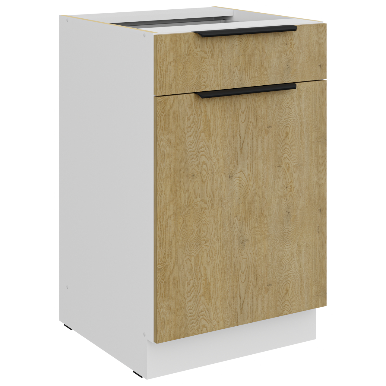 Skříňka dolní se zásuvkou 50 CAMERON 10 bílý / dub artisan
