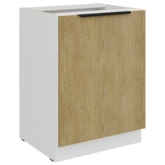 Dolní skříňka 60 CAMERON 06 bílý / dub artisan