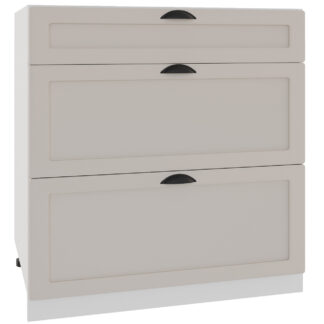 Dolní skříňka ADELINE D80 S/3 coffe mat