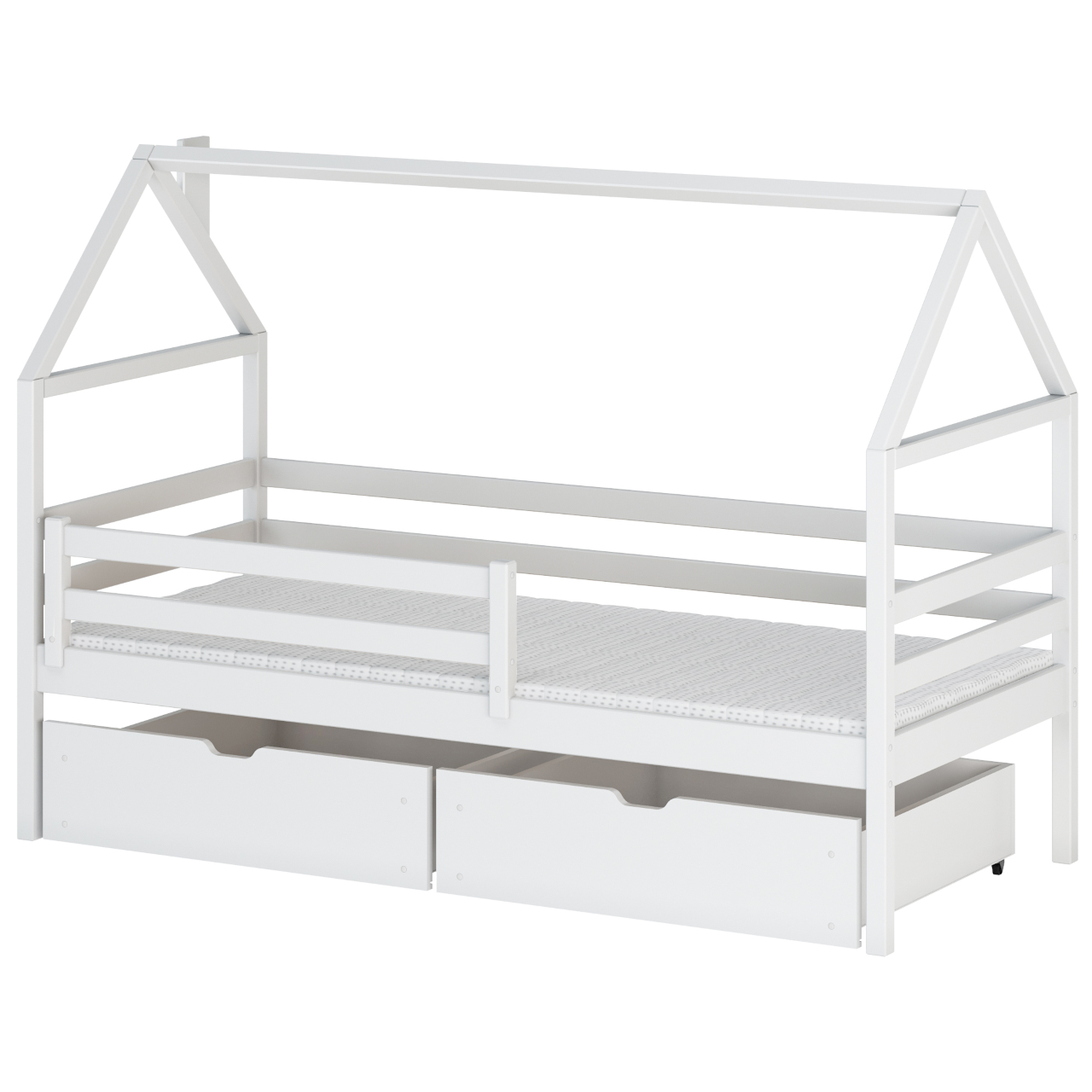 Dřevěná postel NARO 90x190