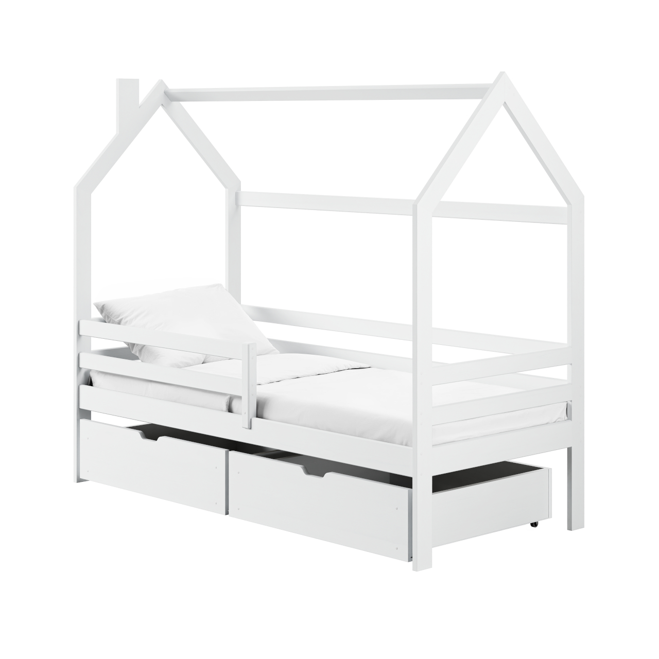 Dřevěná postel LILLY 80x180