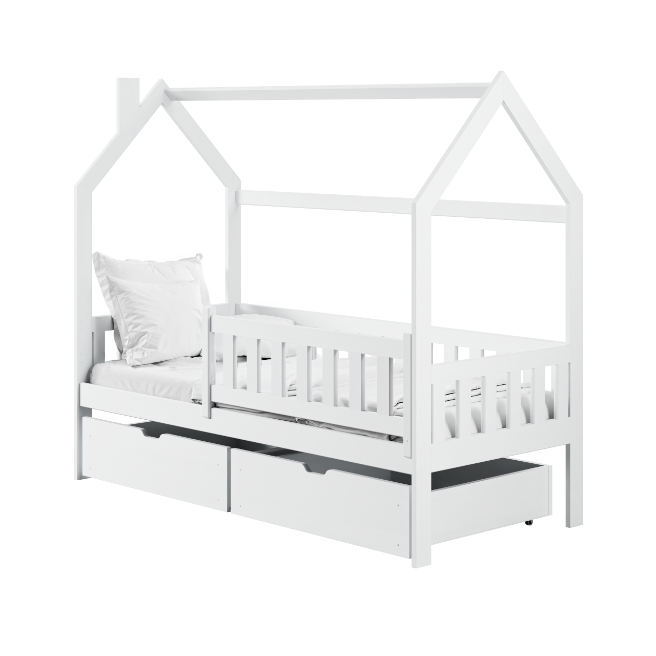 Dřevěná postel TANNA 80x200