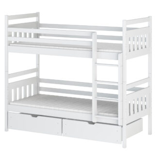 Dřevěná patrová postel DUNDY 80x180