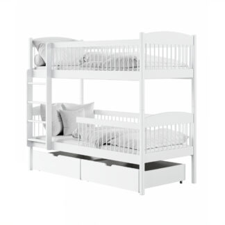 Dřevěná patrová postel NANO 90x200