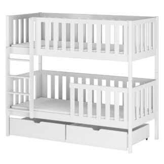 Dřevěná patrová postel HAIL 80x160