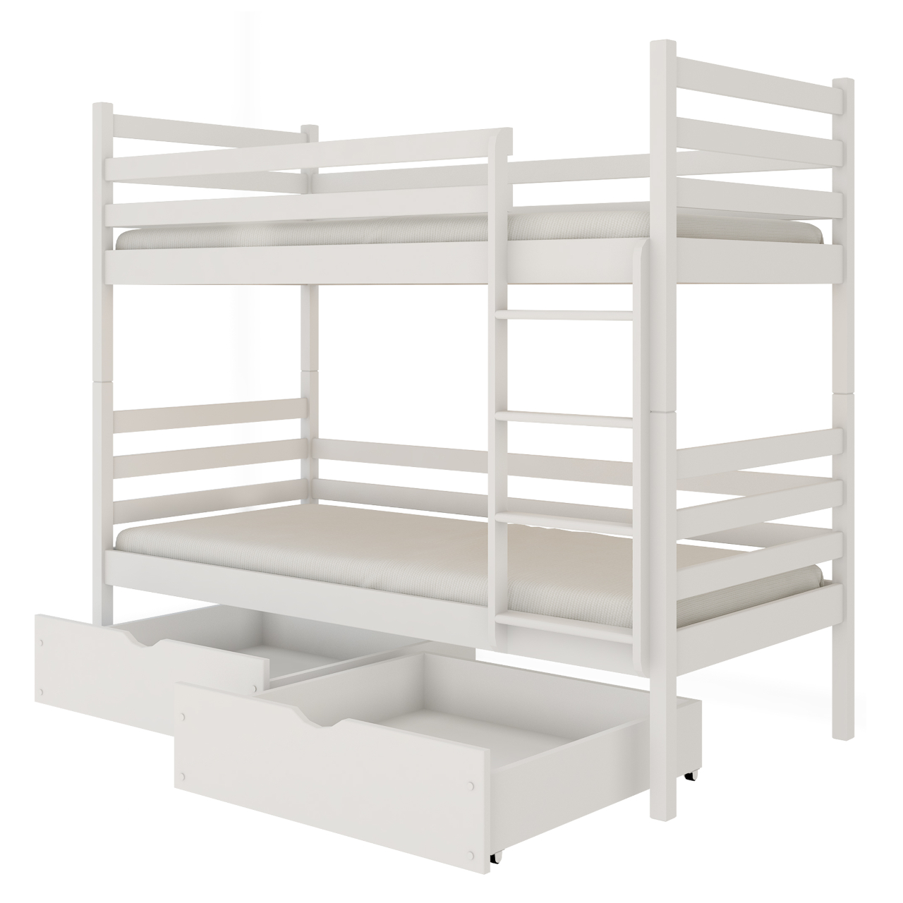 Dřevěná patrová postel DORY 80x160