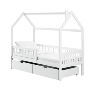 Dřevěná postel SAKAR 80x160