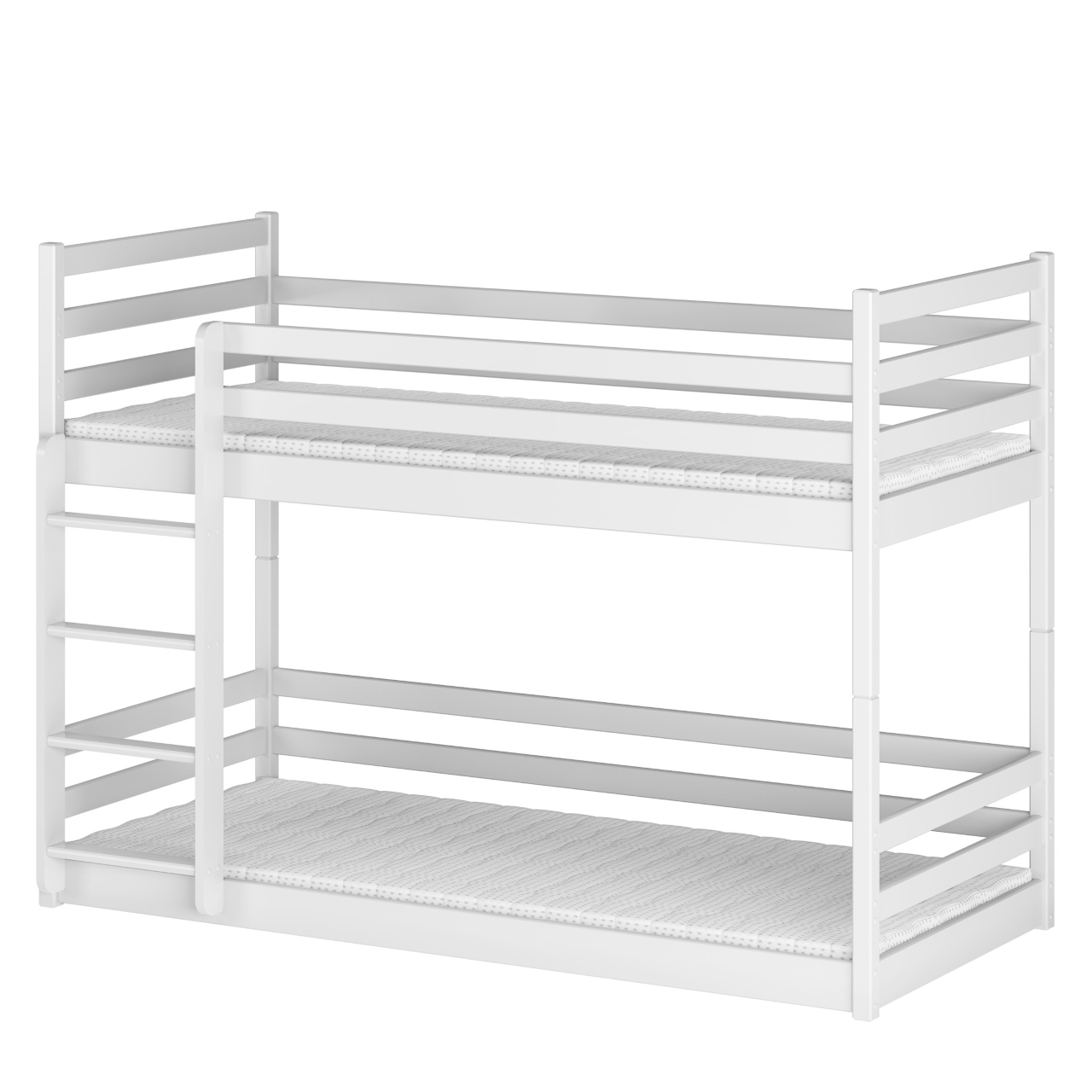 Dřevěná patrová postel TWEEK 90x200