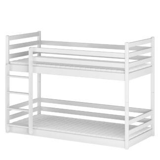 Dřevěná patrová postel TWEEK 80x200