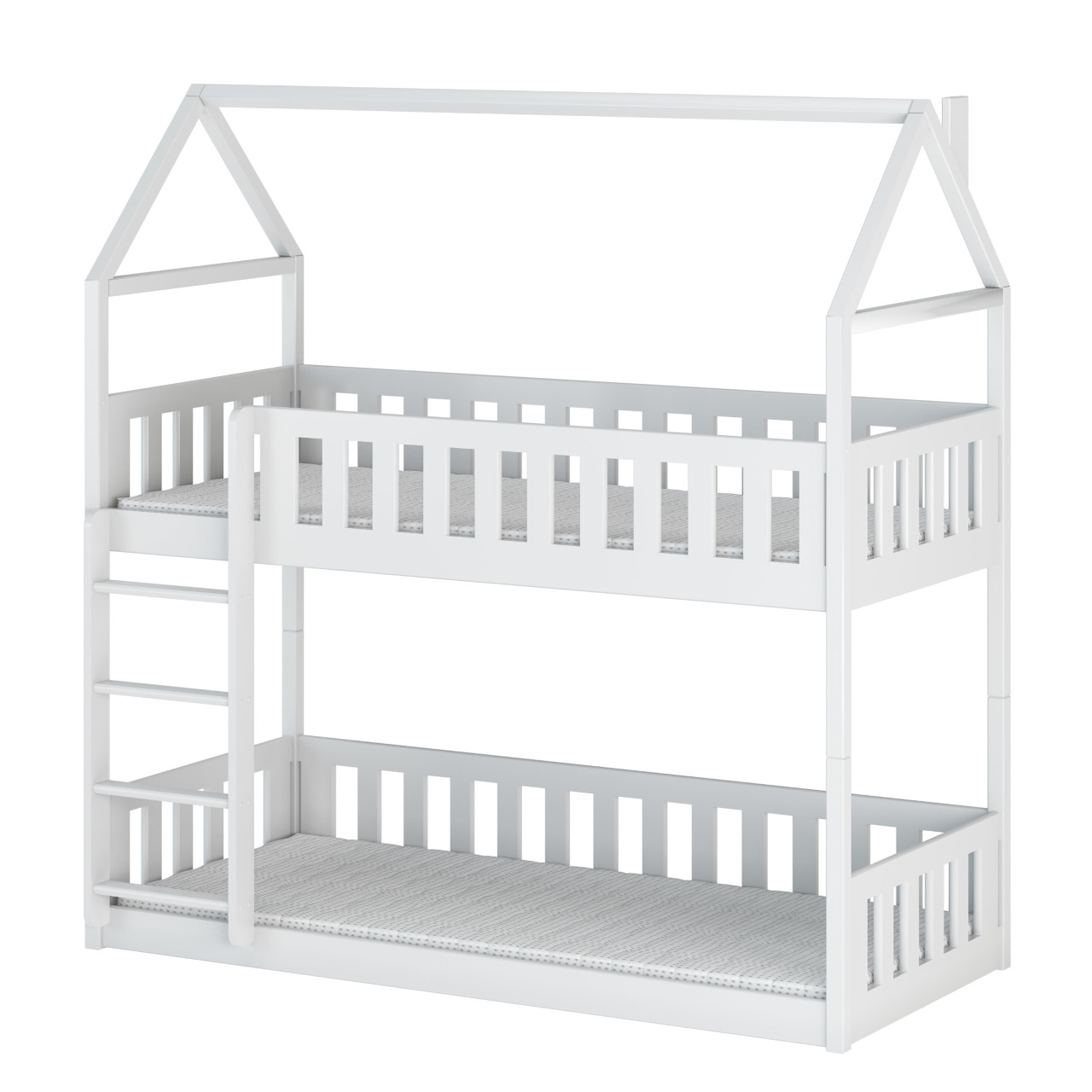 Dřevěná patrová postel POLIN 90x200