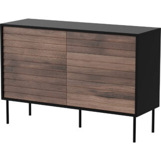 Komoda AKAGI 120 1D3S černá / ořech