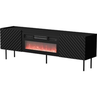 RTV komoda s krbem TESSI 180 EF černá