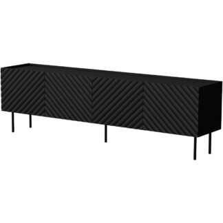 RTV komoda TESSI 200 4D černá