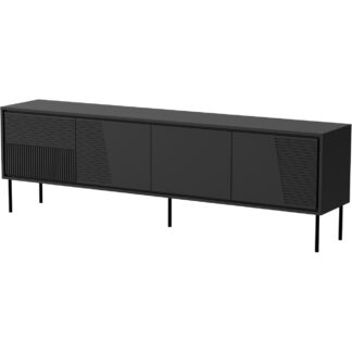 Komoda RTV ABBY 200 4D černá