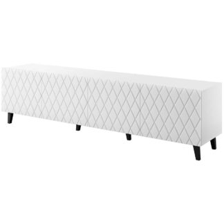 Komoda RTV ISTA bílý mat