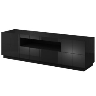 Komoda RTV RAJA černý lesk