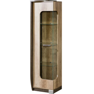 Vitrína POMERO RM2L dub canyon / arusha