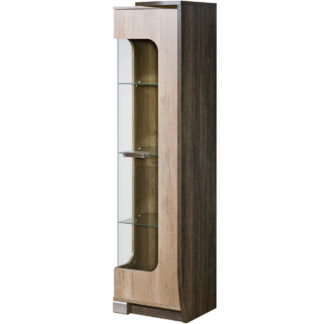 Vitrína POMERO RM2P dub canyon / arusha