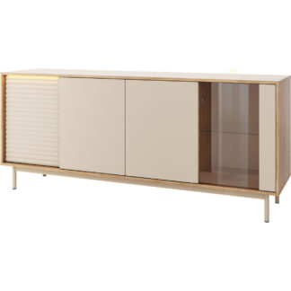 Komoda ZETA 02 dub olejový / kašmír