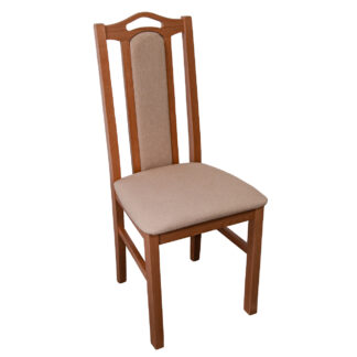 Židle DK8 v barvě olše s látkou 14B