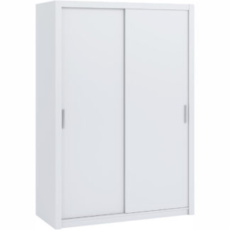 Skříň s posuvnými dveřmi 150 BONEY BO08 bílá