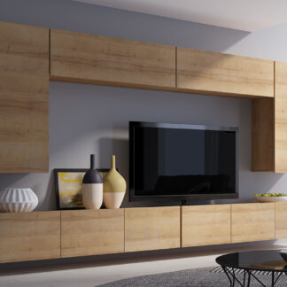 Obývací stěna CALABRIA 15 dub zlatý