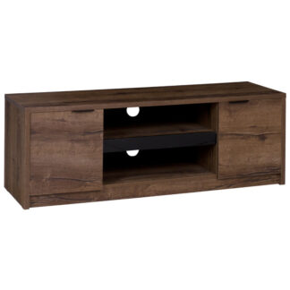 Komoda RTV DENVI DV08 dub monastery / černý lesk