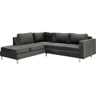 Rohová sedačka ORLEAN VELVET tiffany 19 levá