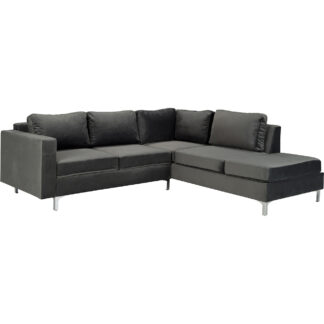 Rohová sedačka ORLEAN VELVET tiffany 19 pravá