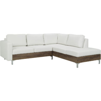 Rohová sedačka ORLEAN WOOD soft 17 / dub monastery pravá