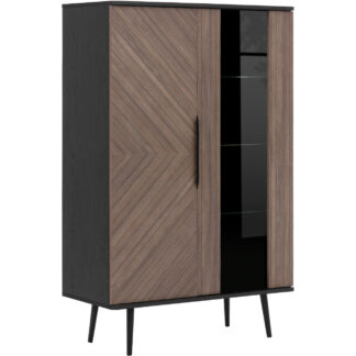 Vitrína PIMETTI 05 černý / captains deck