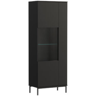 Vitrína QATAR QT07 černá