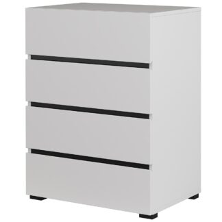 Komoda CROSI 27 bílá / černá