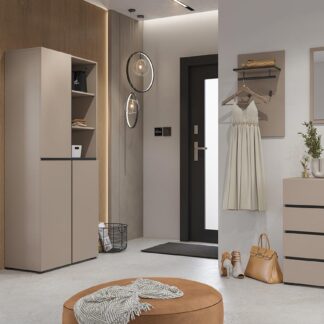 Předsíňová stěna CROSI 1 congo / černá