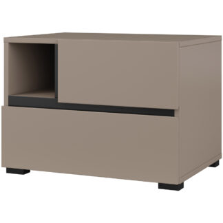 Noční stolek CROSI 22 congo / černá