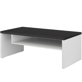 Konferenční stolek CROSI 99 bílá / černá