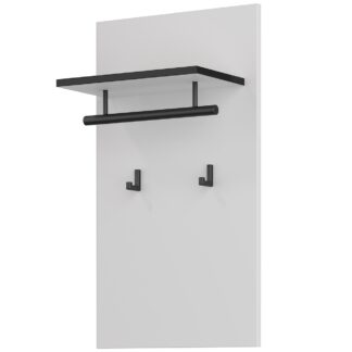 Věšák CROSI 03 bílá / černá